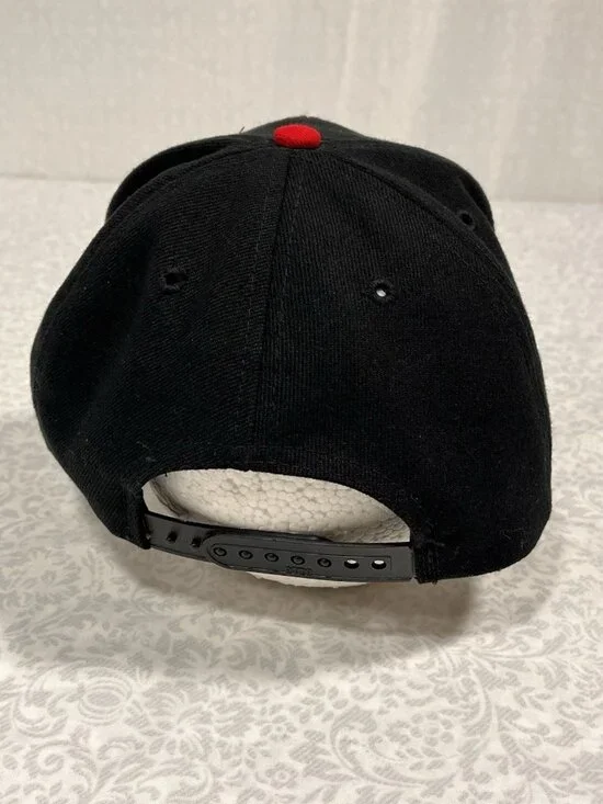 Vintage Corvette Snapback Hat OTTO Cap USA Black Red Green Underbill - Picture 5 of 14